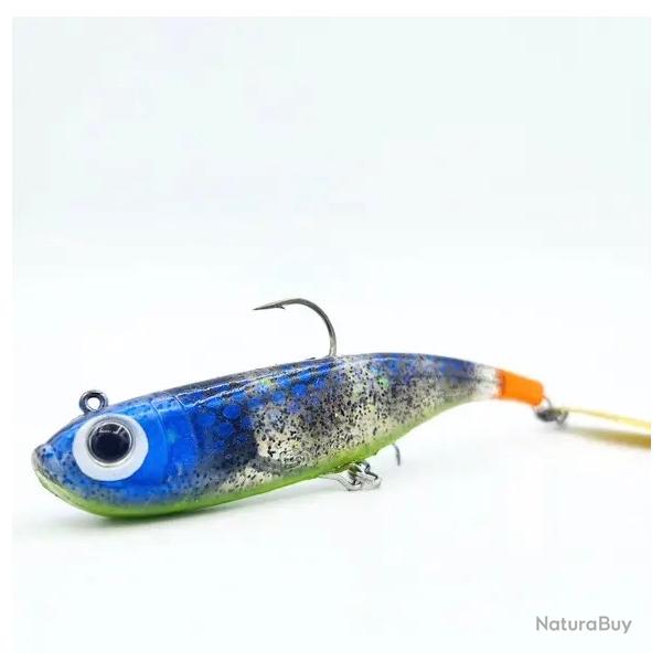 Leurre souple Biwaa Divinator 35gr EXCLUSIF Ghost Blue Perch