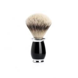 Blaireau MUHLE purist pur argente monture noir