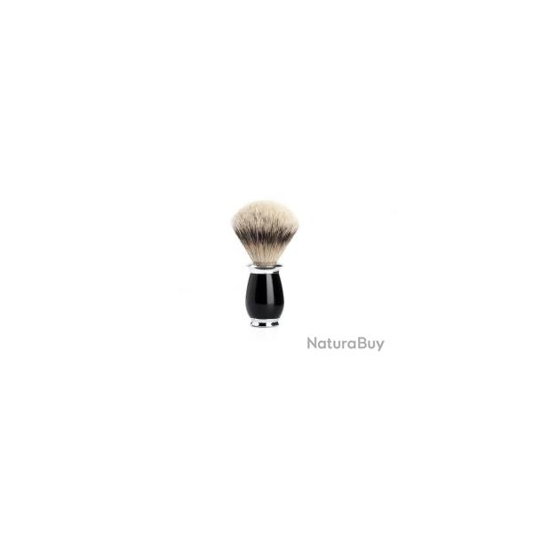 Blaireau MUHLE purist pur argente monture noir