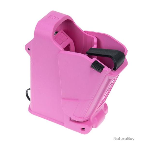 LOADER UNIVERSEL MAGLULA UPLULA DU 9MM AU 45ACP - ROSE