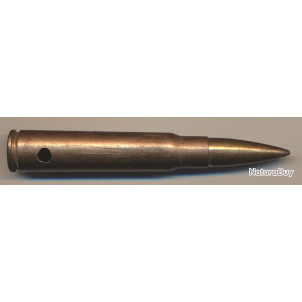 (14647) 7.92x57  Mauser Neutra Balle SS �tui acier cuivr� Allemagne