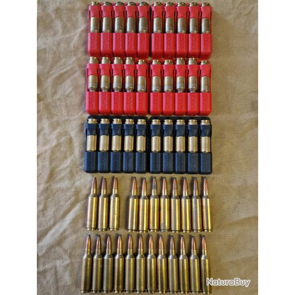 Lot de 53 cartouches cal 270 WSM Geco Norma Winchester Mise � prix 1� sans prix de r�serve !!!