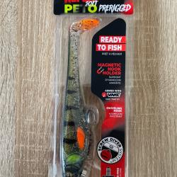 Leurre souple Rapala soft peto prerigged 18cm EXCLUSIF GHOST PERCH