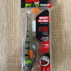 Leurre souple Rapala soft peto prerigged 16cm EXCLUSIF GHOST PERCH