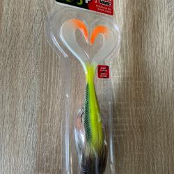 Leurre souple Rapala olio + mustache rig 20cm COLORI EXCLUSIF YELLOW BACK