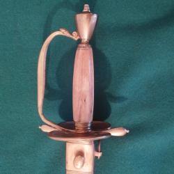 &Eacute;p&eacute;e d'officier Anglais d'infanterie mod&egrave;le 1786