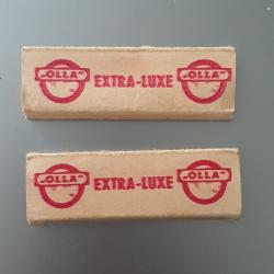 2 ANCIENS PR&Eacute;SERVATIFS CONDOMS PAQUETAGE SOLDAT