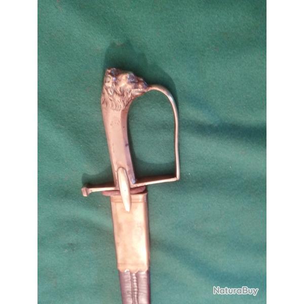 Sabre de Marine Am�ricain du dernier quart du XVIIIe si�cle