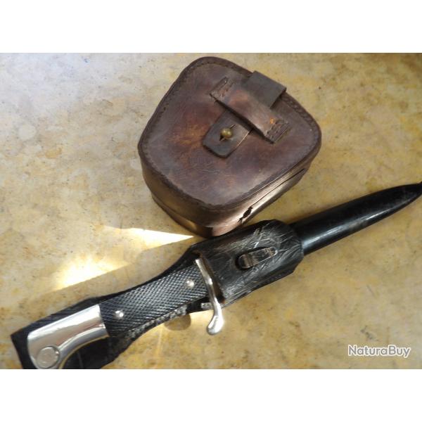 trousse avec 2 optiques GB Grande Bretagne Anglais Britannique ww1 ww2 theodolite boussole optique