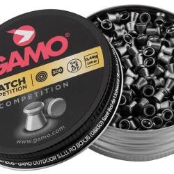 Plombs GAMO Pro Match comp&eacute;tition cal 4.5 0.49g 7.56gr x500