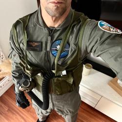 Tenue de pilote de chasse 1� sans prix de r&eacute;serve !!!