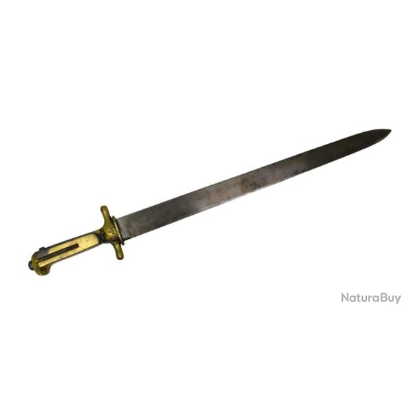 TRES RARE - BAIONNETTE ITALIENNE BERSAGLIERI 1836
