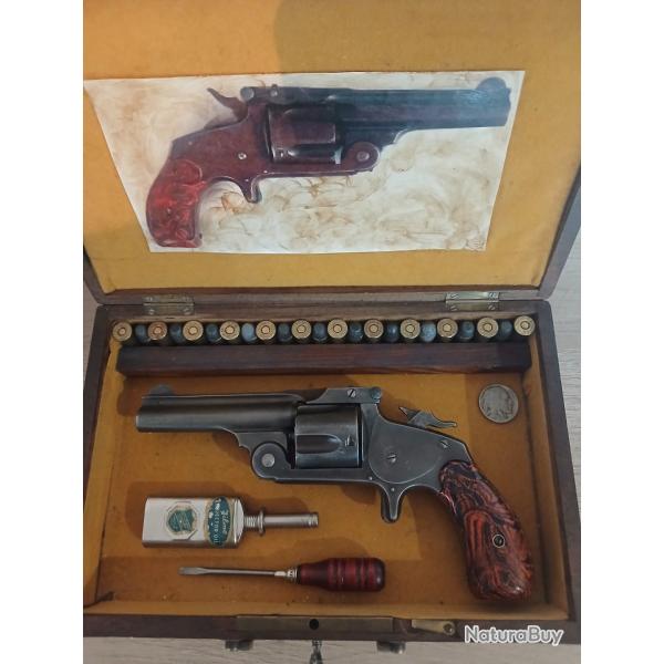 Baby russian type 2 calibre 38 pc single action en coffret et n�cessaire