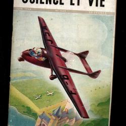 science et vie 345 juin 1946, tuberculose, cable hertzien, l'avion taxi, armosph&egrave;re