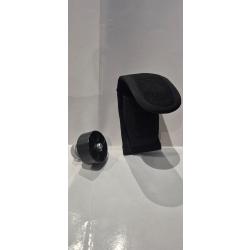 Speedloader HKS pour revolver et sa housse de rangement et de transport.