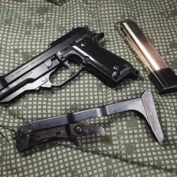 MGC Beretta M93R high Grade NBB + crosse