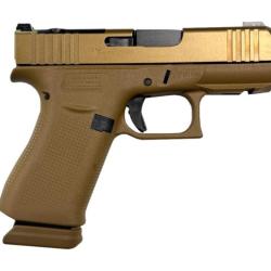 Glock 43X MOS-K FS Rail Coyote CHARGEUR 15 CPS Cal 9x19