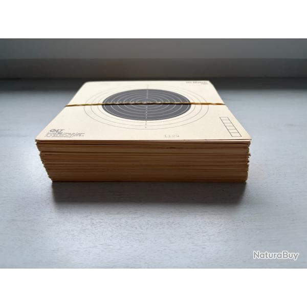 lot de 128 cibles carabine 50m ISSF