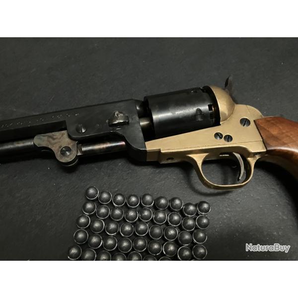 pietta colt calibre 36 poudre noire (+50 balles ogivales)