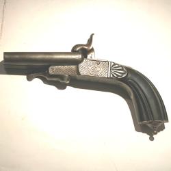 PISTOLET DE VENERIE  XIX &egrave;me SIECLE  " MODELE DE LUXE "