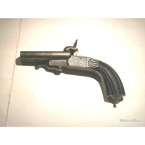 PISTOLET DE VENERIE  XIX �me SIECLE  " MODELE DE LUXE "