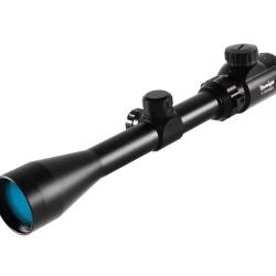 Lunette de chasse 3-9x40 avec illumination rouge ou verte