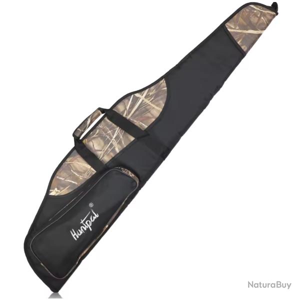 �tui souple pour fusil tactique, �tanche, r�glable, camouflage noir