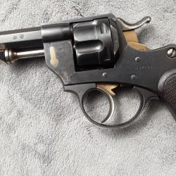 Tr&egrave;s beau Revolver R&egrave;glementaire Mod&egrave;le 1874 pour officier