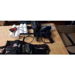 Pack lanceur paintball A5 TIPPMANN et Gilet