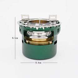 R&eacute;chaud Alcool Aluminium Mini Support Cuisson Randonn&eacute;e Camping Ultral&eacute;ger Compact