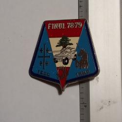 Insigne du 1er escadron du 1er r&eacute;giment de hussards parachutistes (1er RHP) - Liban (1978-1979)