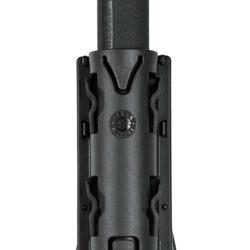 Porte matraque 24 / 26" t&eacute;lescopique noir orientable