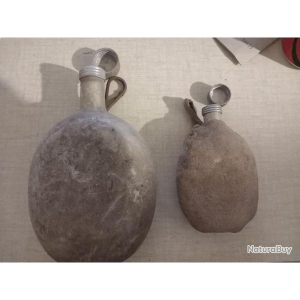 2 gourdes en Alluminium pour arm�e ?
