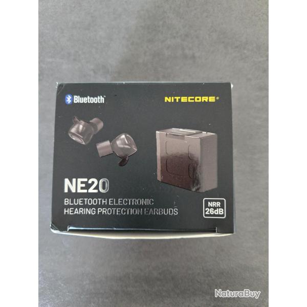 �couteurs Nitecore N20 protection auditive tactique