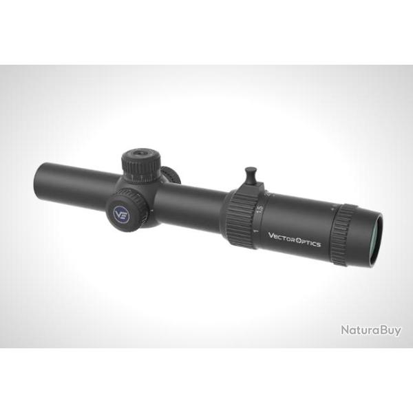 LUNETTE FORESTER 1-5X24 FIBRE LPVO RET CENTER DOT