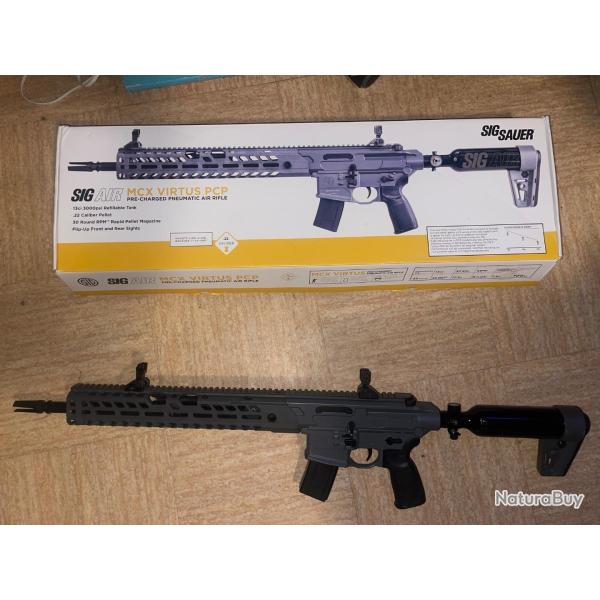 Sig sauer Mcx virtus Pcp 5.5 mm