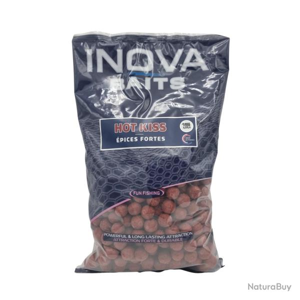 Bouillettes Inova Baits 1,8kg Hot Kiss Fun Fishing 20