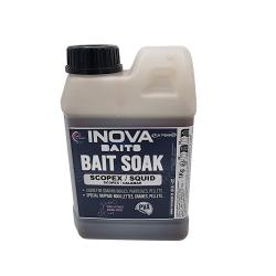 Inova Baits Bait Soak 1 kg - nappage pour bouillettes, graines et pellets Hot Kiss