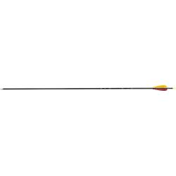 Fl&egrave;che Avalon Tyro 4.2 Trad Carbone Plumes Naturelles 900 Encoche Jaune 70 gr 29" Jaune/Rouge/Rouge