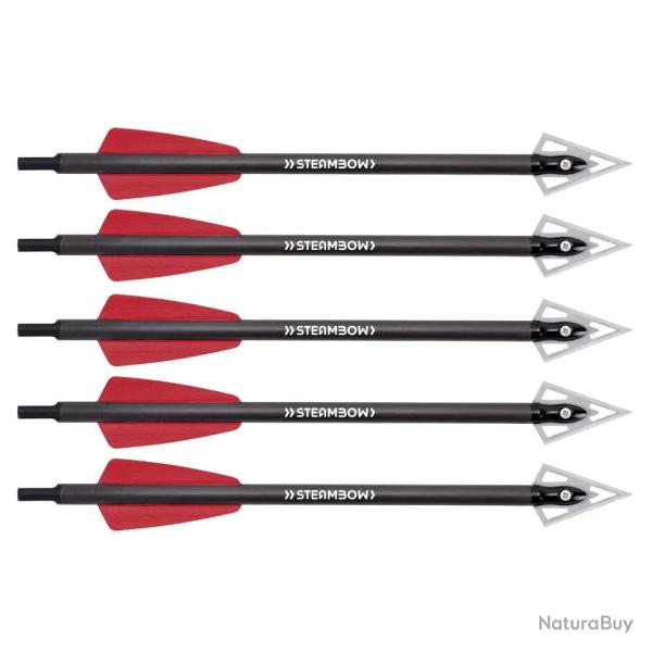 5 Traits de chasse plastique pour Steambow DP-5