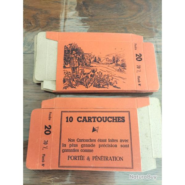 Boite carton cal.20