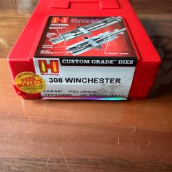 jeux 3 Outils Hornady 308 Win custom grade + Factory crimp