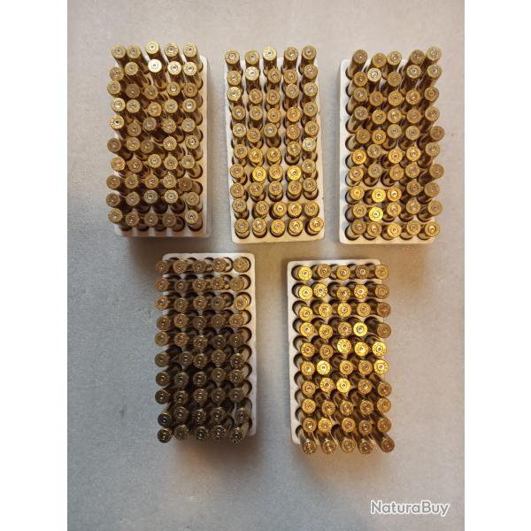 Lot de 250 douilles 222R S&B tir�es 1 X