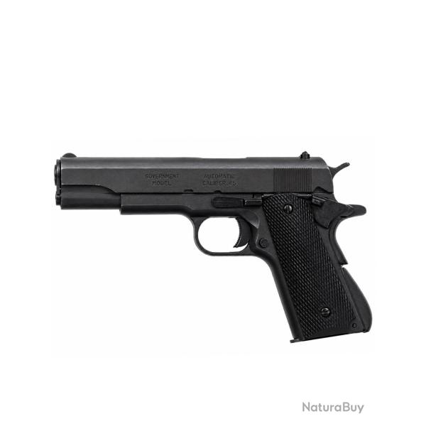 Pistolet 45 Usa 1911 Noir  (Demontable)
