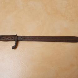 Baionnette Mauser 98-05 98/05 Allemande Premi&egrave;re Guerre Mondiale.