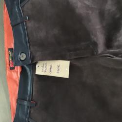 Pantalon knicker cuir