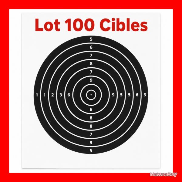 LOT 100 cibles