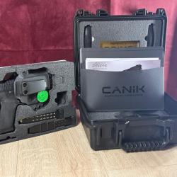 Pistolet CANIK METE MC9 PRIME A + point rouge osight S