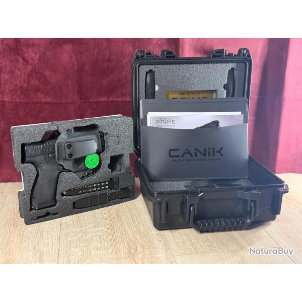 Pistolet CANIK METE MC9 PRIME A + point rouge osight S