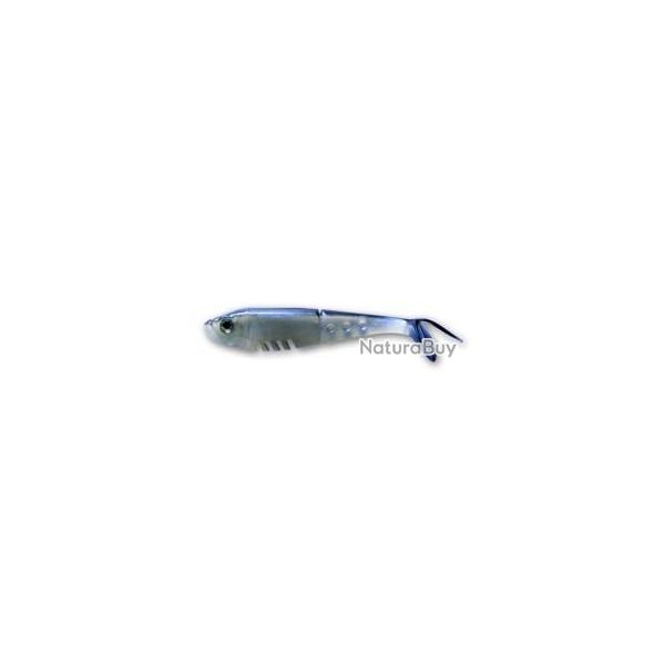 Leurre Delalande Baby Buster Shad 5cm Nacr� bleut� dos noir